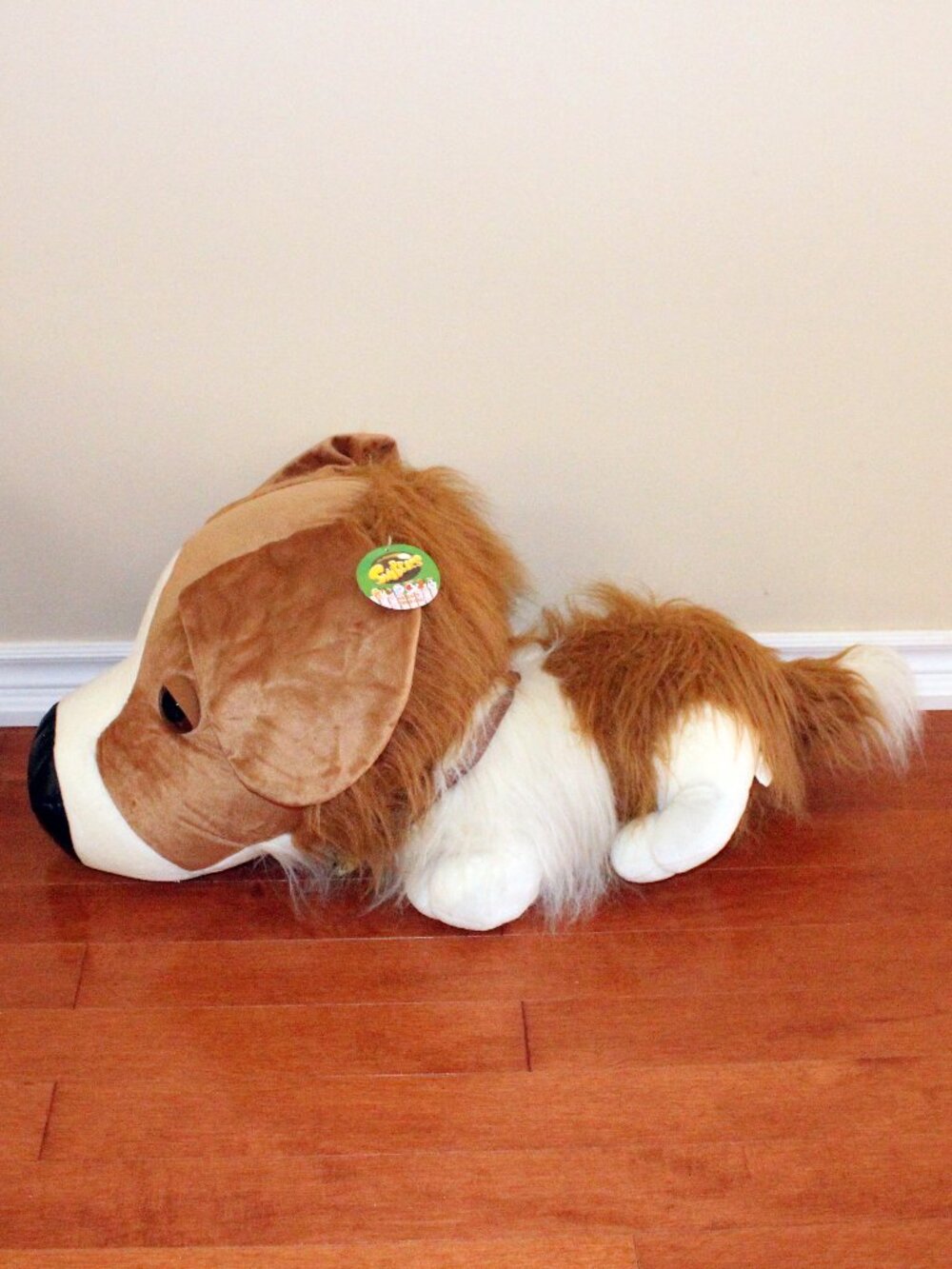 tags attached❤️Snubbies Snuggables 33” plush toy puppy dog Manley Toy Quest